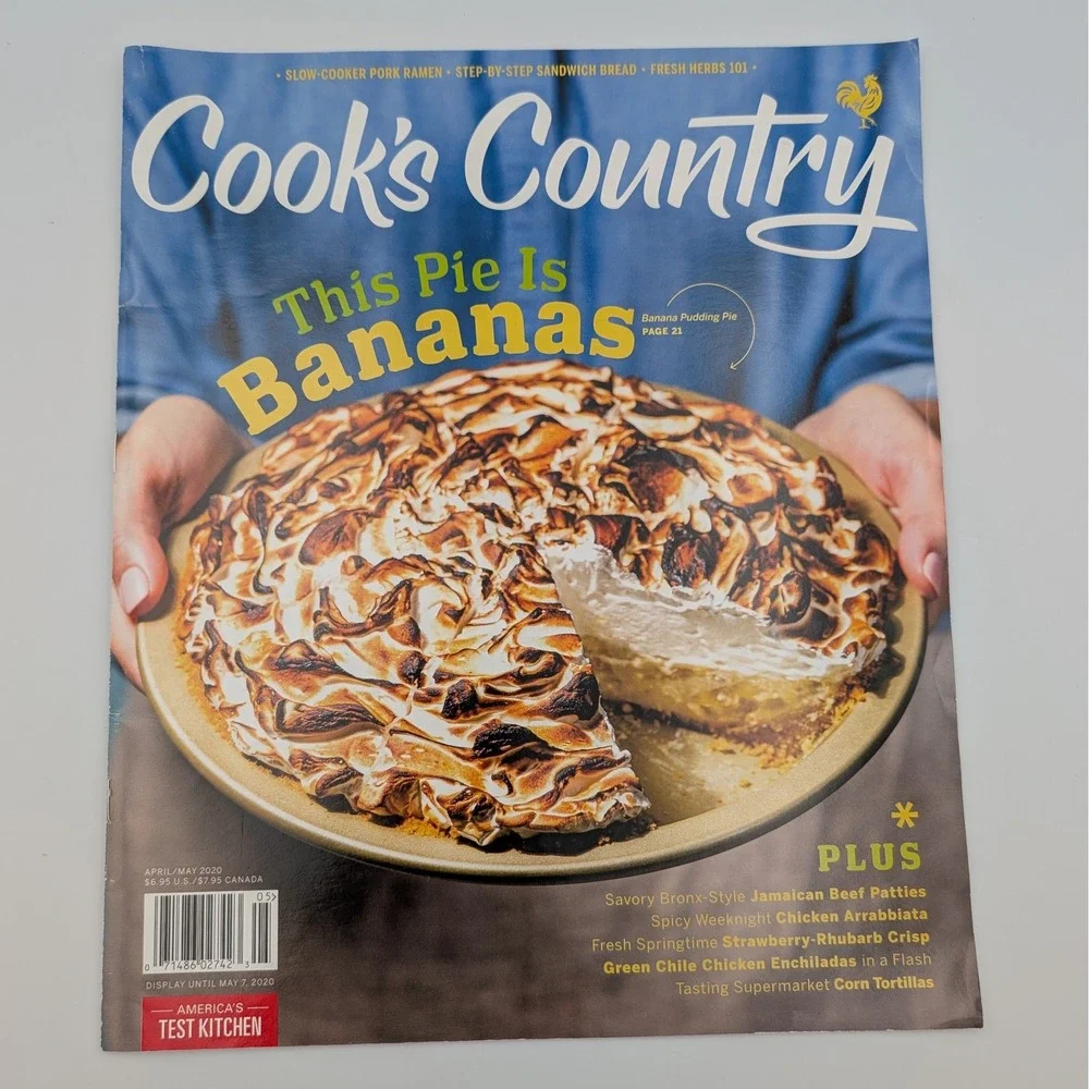 Cook's Country Magazine America's Test Kitchen Lot of 6 2019-2020 Recipes ATK